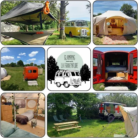 Glamping La Fraventure Saint-Palais (Allier)